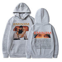 Eminem Anger Management Tour 2002 bluza z kapturem w stylu Vintage Harajuku śmieszne Rick bluzy z długim rękawem mężczyźni kobiety swetry moda 4